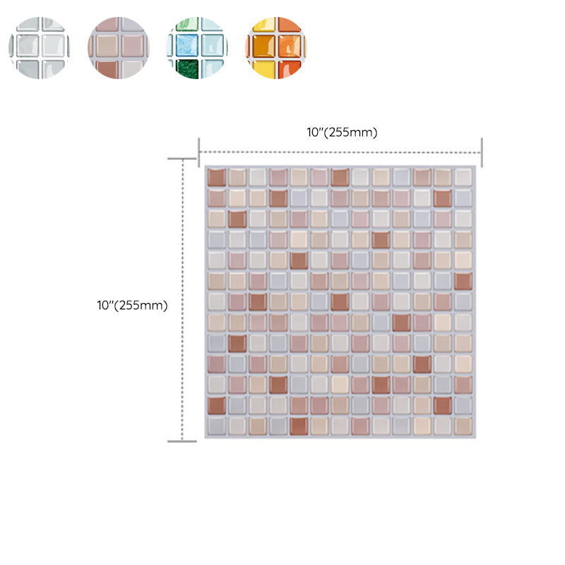 BowLift | Peel and Stick PVC Tile Kitchen Waterproof Mosaic Backsplash Wall Tile