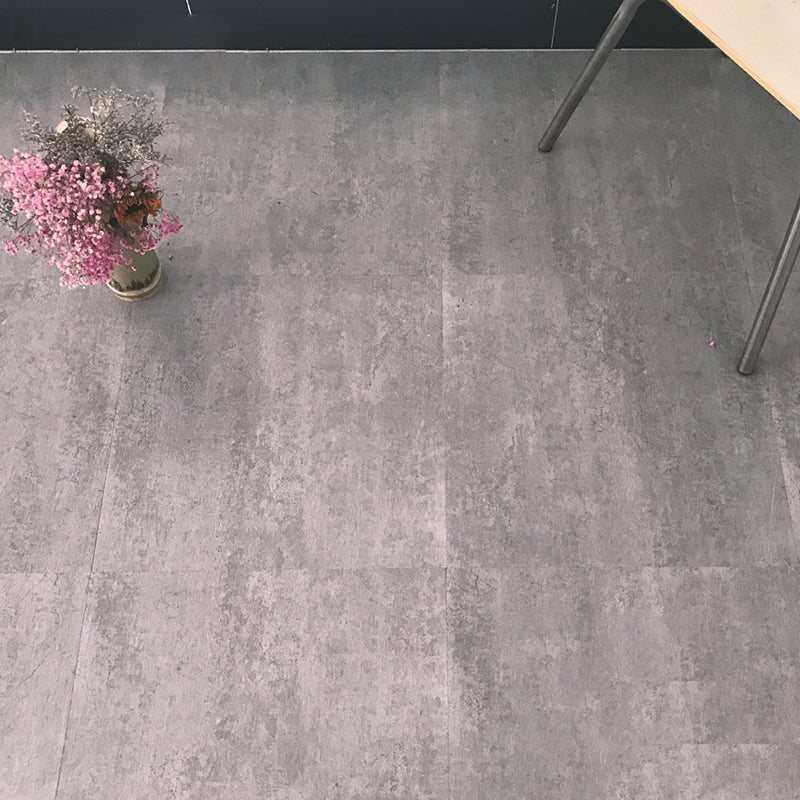 BowLift | Waterproof Plastic Floor Rectangular Fabric Look Square Edge Floor Tile