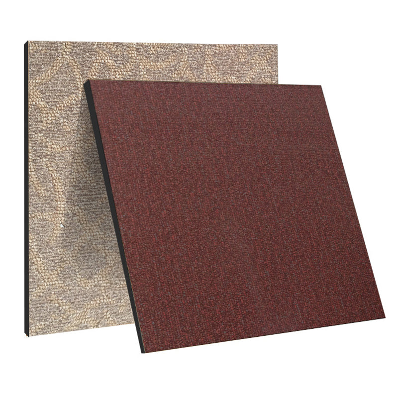 BowLift | Waterproof Plastic Floor Rectangular Fabric Look Square Edge Floor Tile