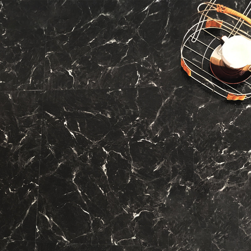 BowLift | Waterproof Plastic Floor Rectangular Fabric Look Square Edge Floor Tile