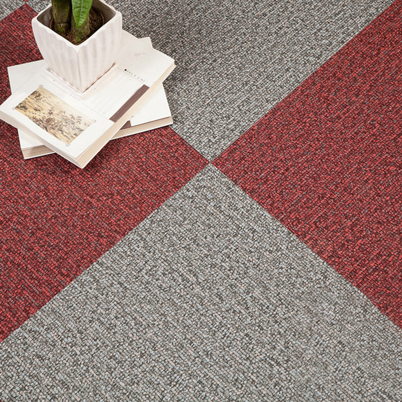 BowLift | Waterproof Plastic Floor Rectangular Fabric Look Square Edge Floor Tile