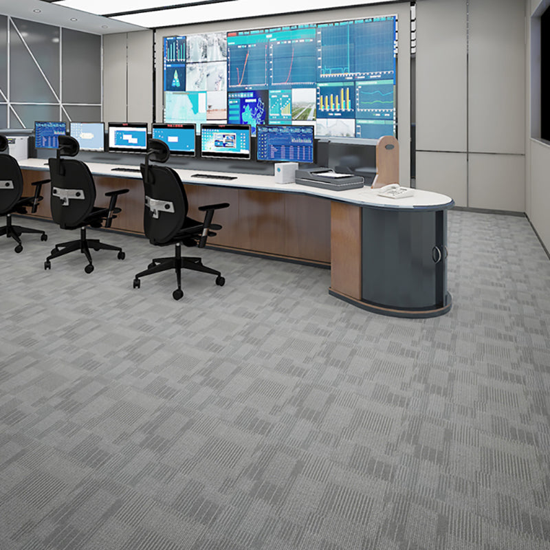 BowLift | Waterproof Plastic Floor Rectangular Fabric Look Square Edge Floor Tile