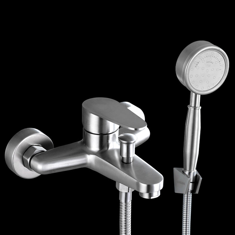 BowLift | Contemporary Bathtub Filling Trim 304 Stainless Steel Wall Mounted Bathtub Faucet