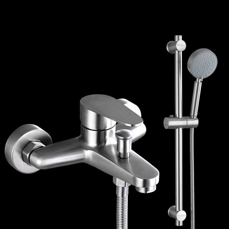 BowLift | Contemporary Bathtub Filling Trim 304 Stainless Steel Wall Mounted Bathtub Faucet