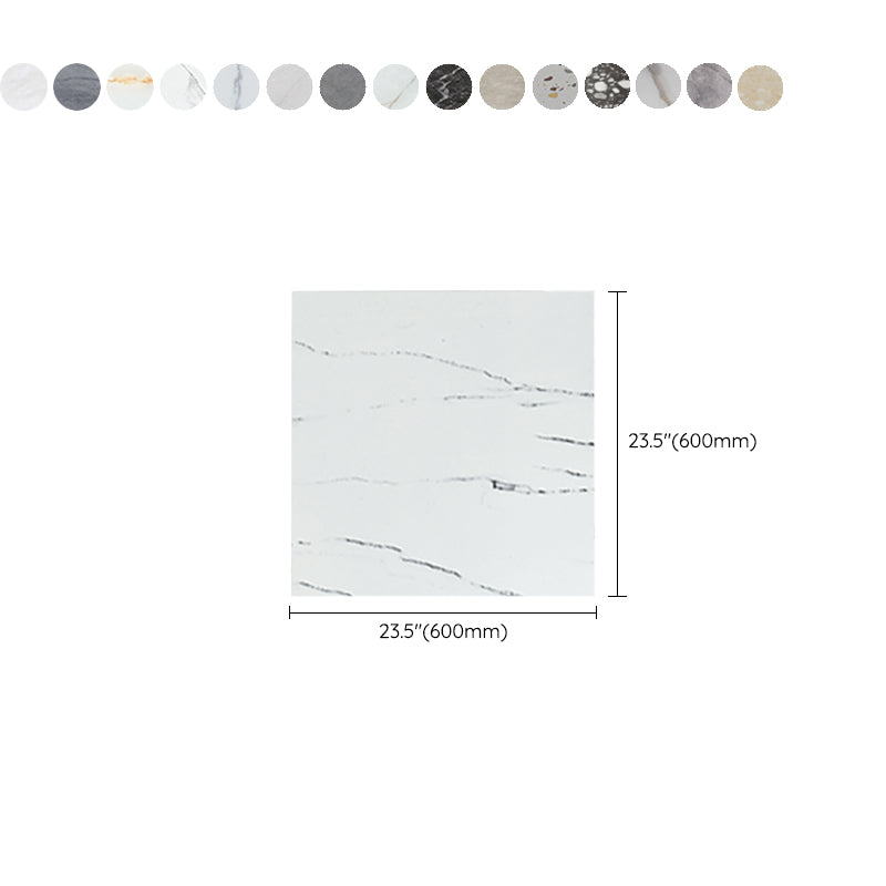 BowLift | Waterproof Plastic Floor Tile Look Square Edge Floor Tile