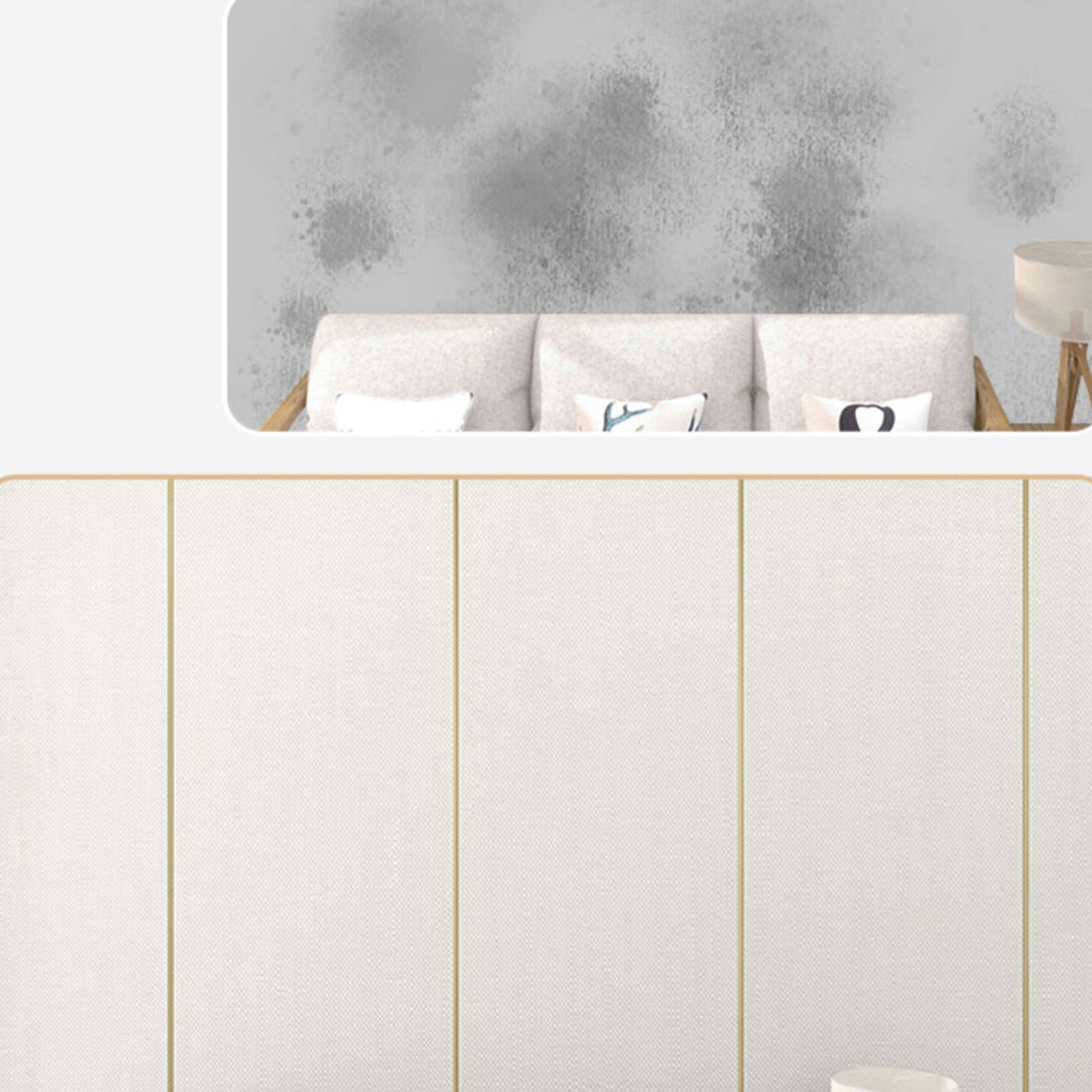 BowLift | Contemporary splash guard panels for peeling and applying Waterproof wall cladding