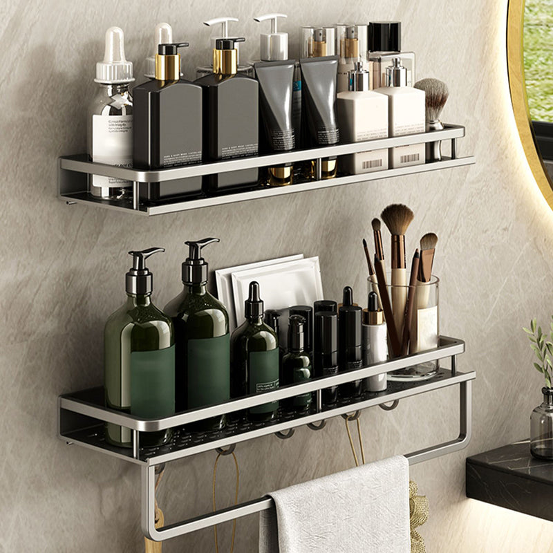 BowLift | Minimalism Matte Metal Bathroom Accessory Set Modern Bathroom Rack