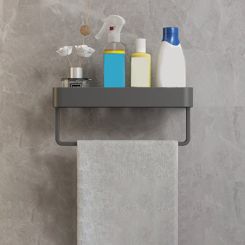 BowLift | Minimalist Matte Metal Bathroom Accessory Set Modern Bathroom Shelf