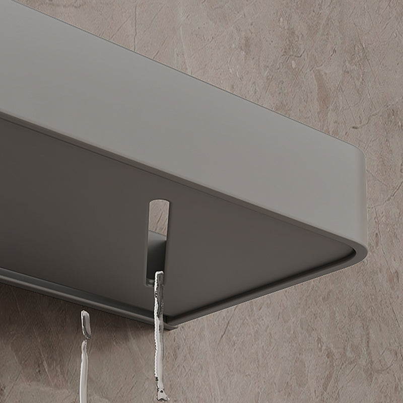 BowLift | Minimalist Matte Metal Bathroom Accessory Set Modern Bathroom Shelf