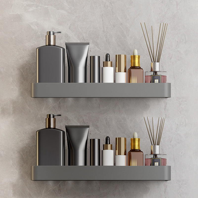 BowLift | Minimalist Matte Metal Bathroom Accessory Set Modern Bathroom Shelf