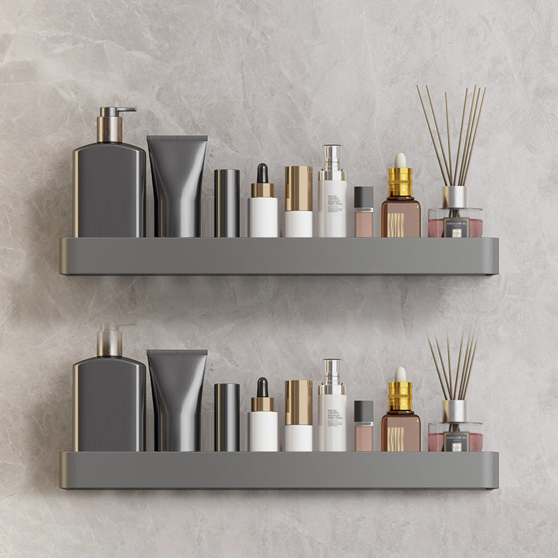 BowLift | Minimalist Matte Metal Bathroom Accessory Set Modern Bathroom Shelf