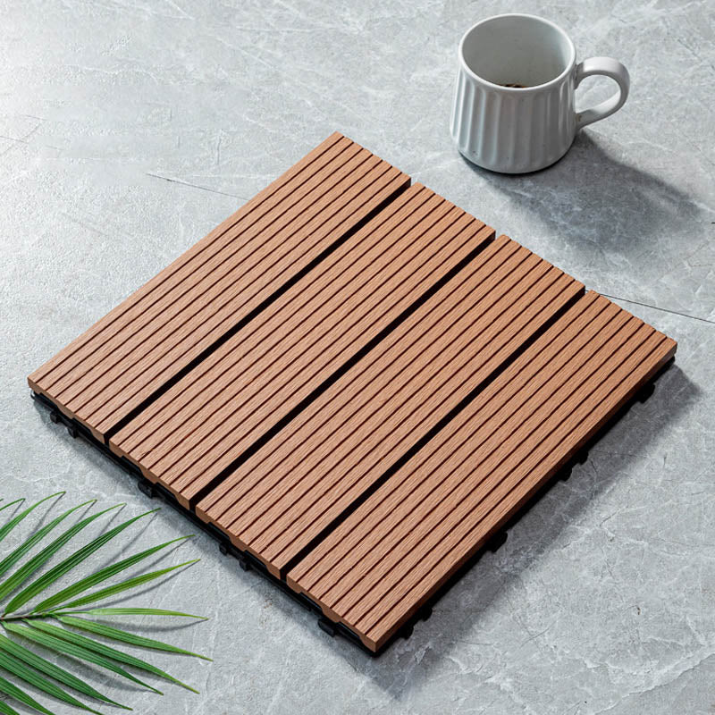 BowLift | Classic wooden tiles for garden patio flooring to lay