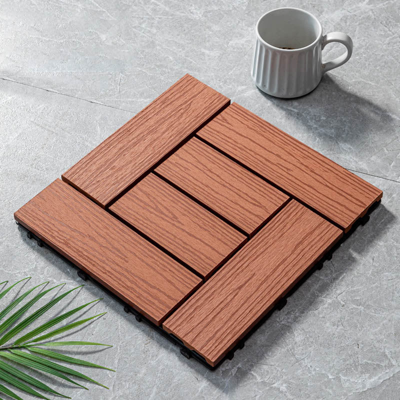 BowLift | Classic wooden tiles for garden patio flooring to lay