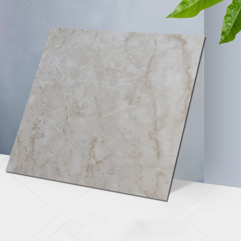 BowLift | Classic Style Square PVC Flooring Self-Adhesive Stone Look Smooth PVC Flooring