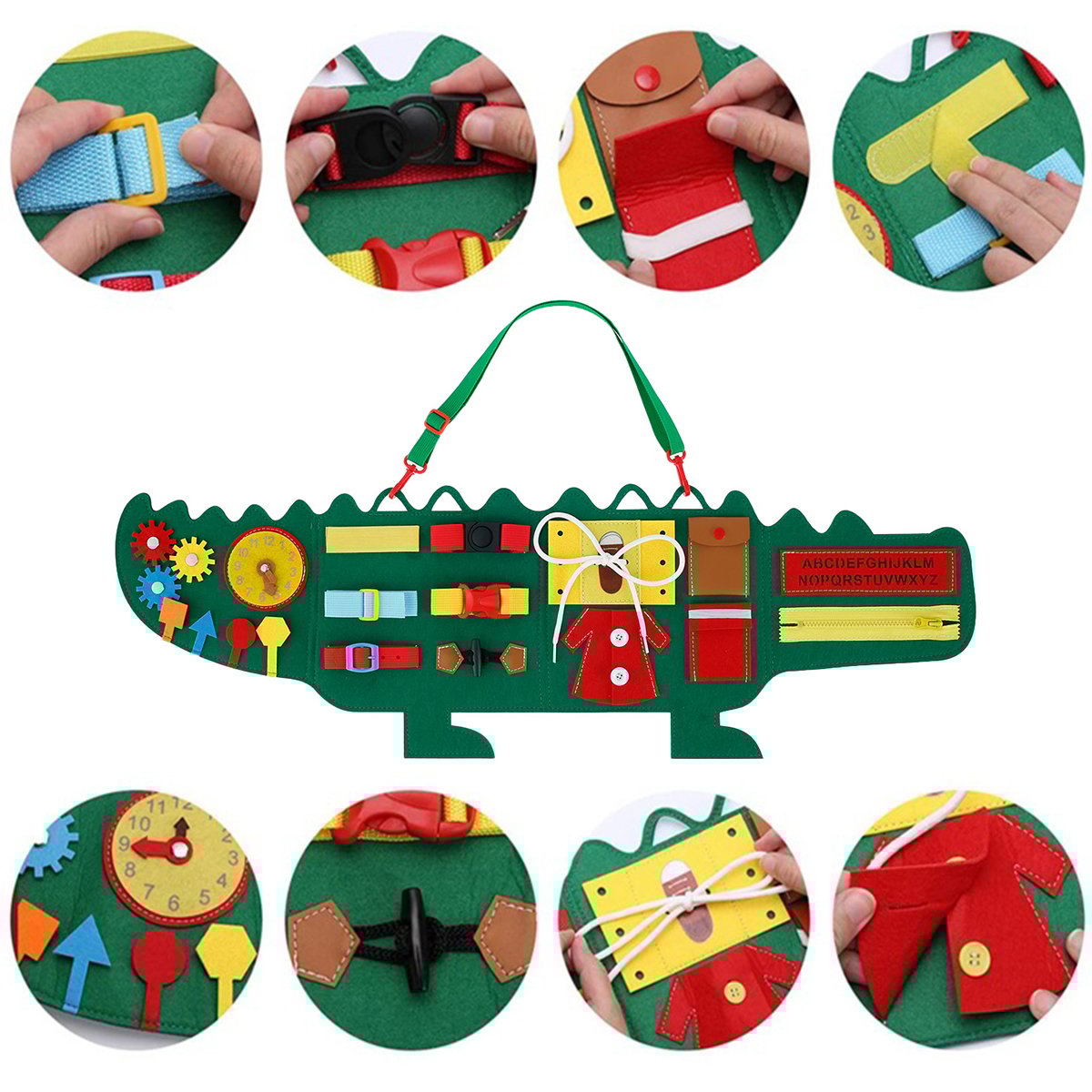 BowLift | Children's preschool crocodile felt