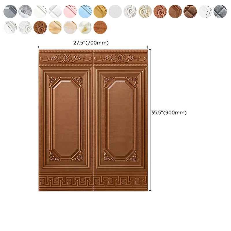 BowLift | Contemporary waterproof 3D wall panel veneer for peeling and sticking for interior walls