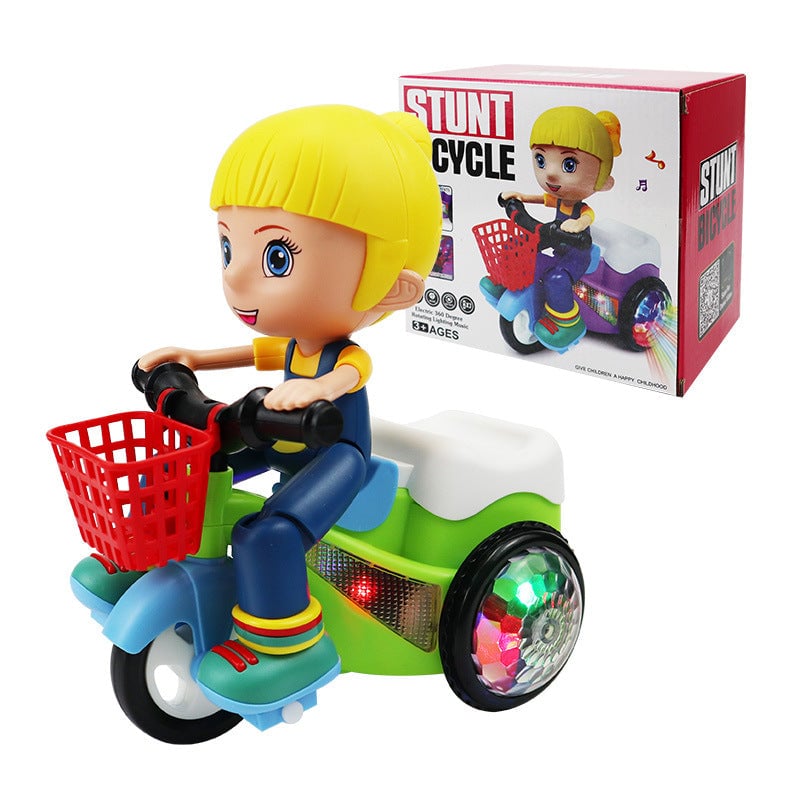 BowLift | Stunt Spin Dance Electric Tricycle Toy
