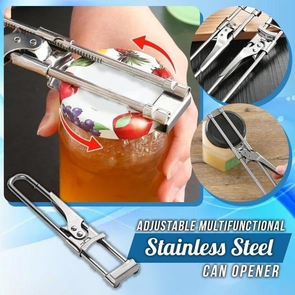 BowLift | Adjustable Multifunctional Stainless Steel Can Opener