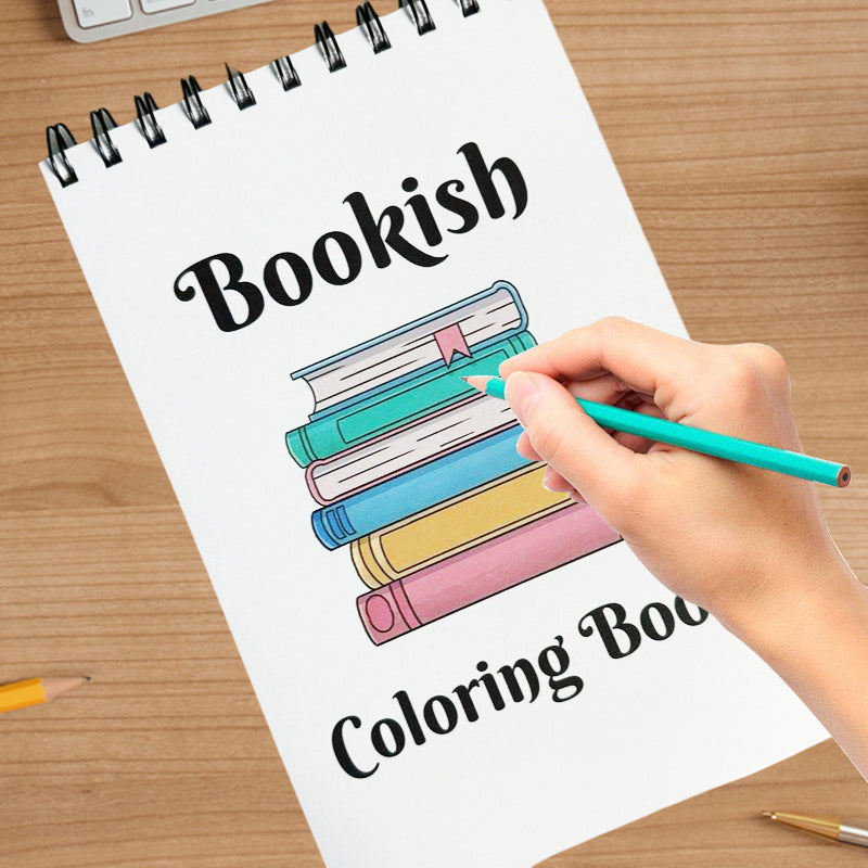 BowLift | Booklover Coloring Book
