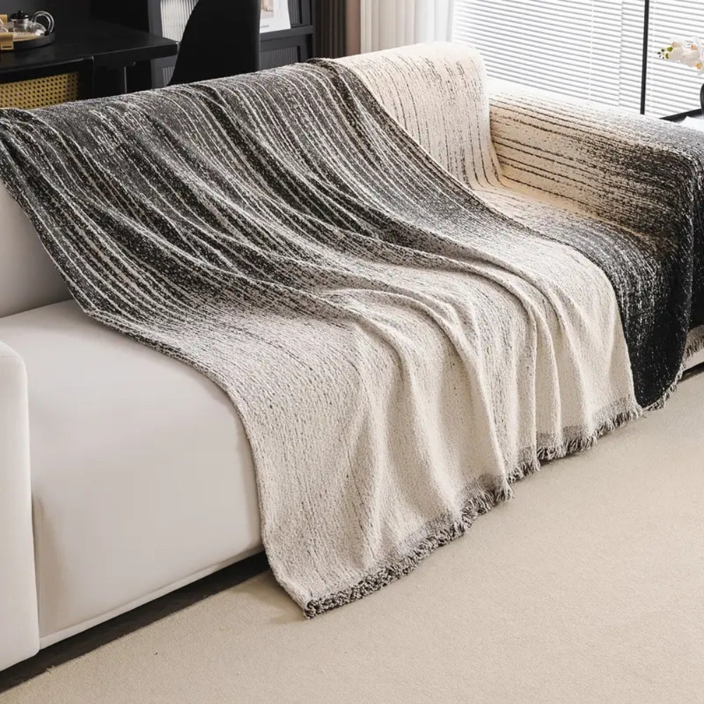 BowLift | Neutral Tone Chenille Sofa Cover