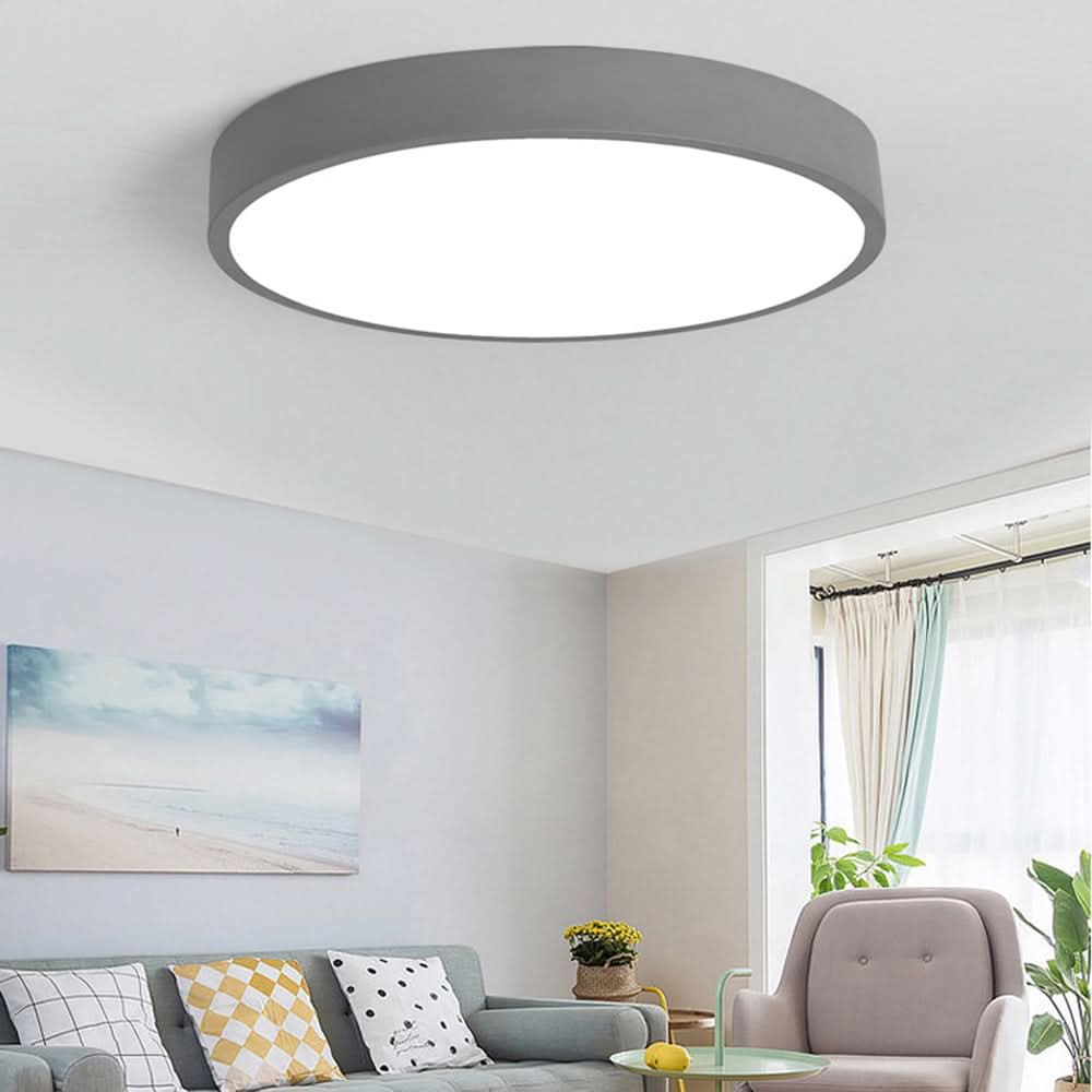 BowLift | Eterna LuxeRound LED Light | Decorative round ceiling lamp for modern living room, children's room & office