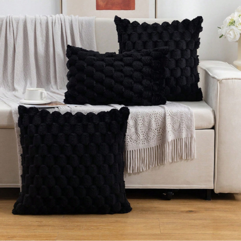 BowLift | VelvetSoft Cushion Cover – UltraSoft Plush Cover for Sofa or Bed