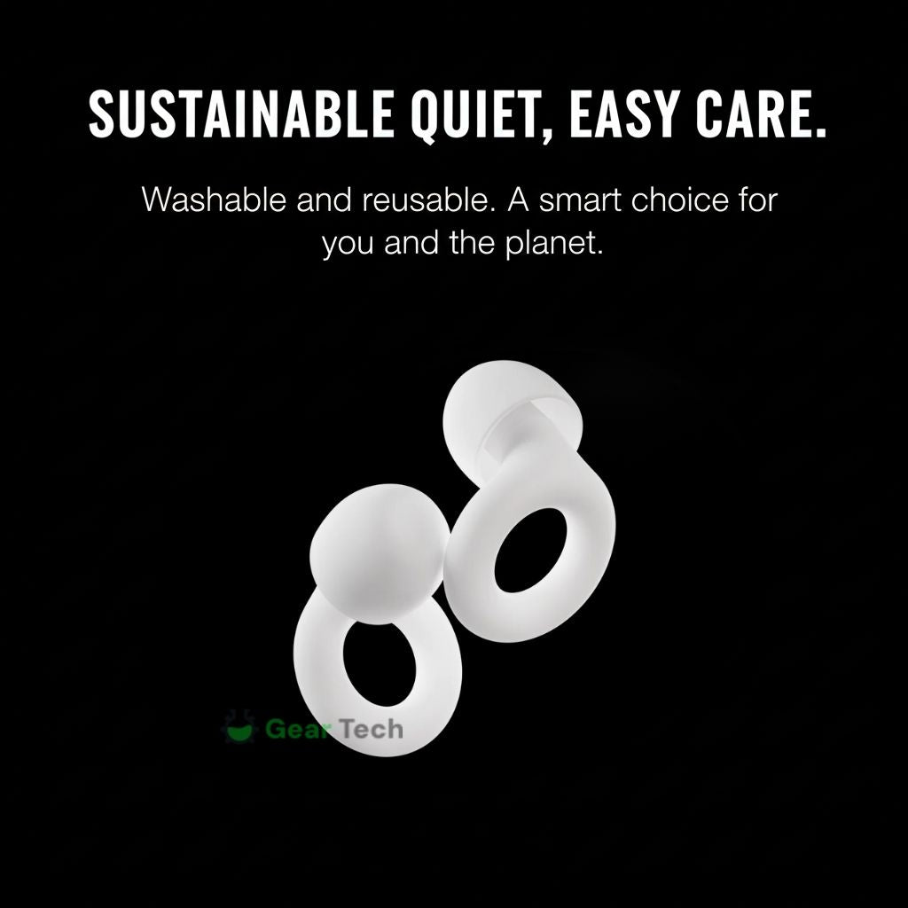 BowLift | AuraCalm™ Harmony | Reusable Noise Cancelling Earplugs for Sleeping, Focus and Noise Sensitivity