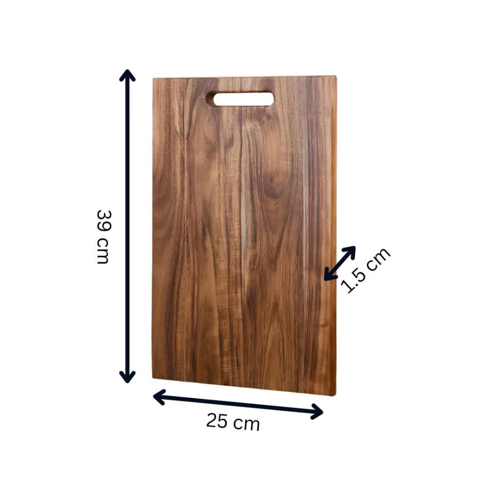 BowLift | BOARDLY – Cutting board made of acacia wood with handle, sturdy & durable