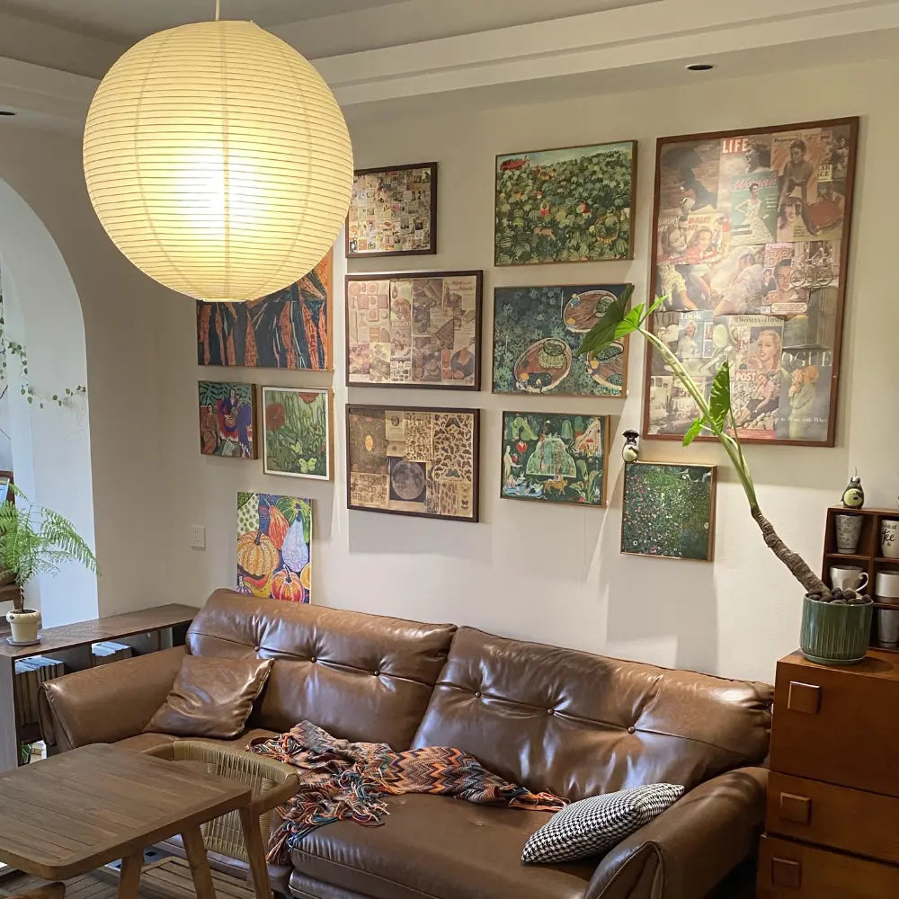 BowLift | Seiran Pendant - Minimalist Japandi Hanging Lamp