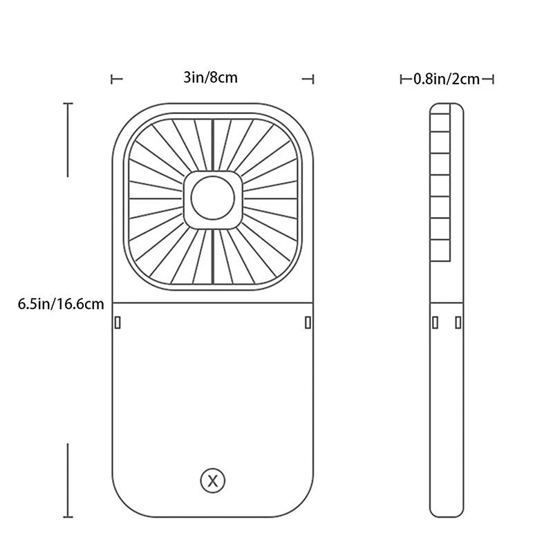 BowLift | Portable hanging neck fan