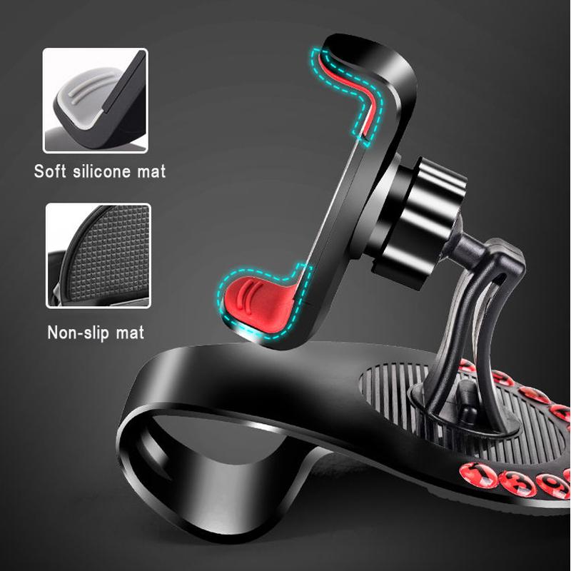 BowLift | Car Dashboard Phone Holder with Parking Number