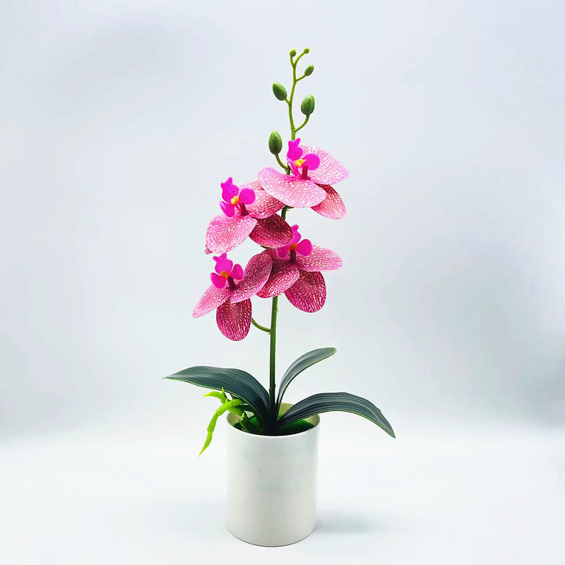 BowLift | Artificial Orchid Flower – Decorative Artificial Plant for Living Room and Table Decoration