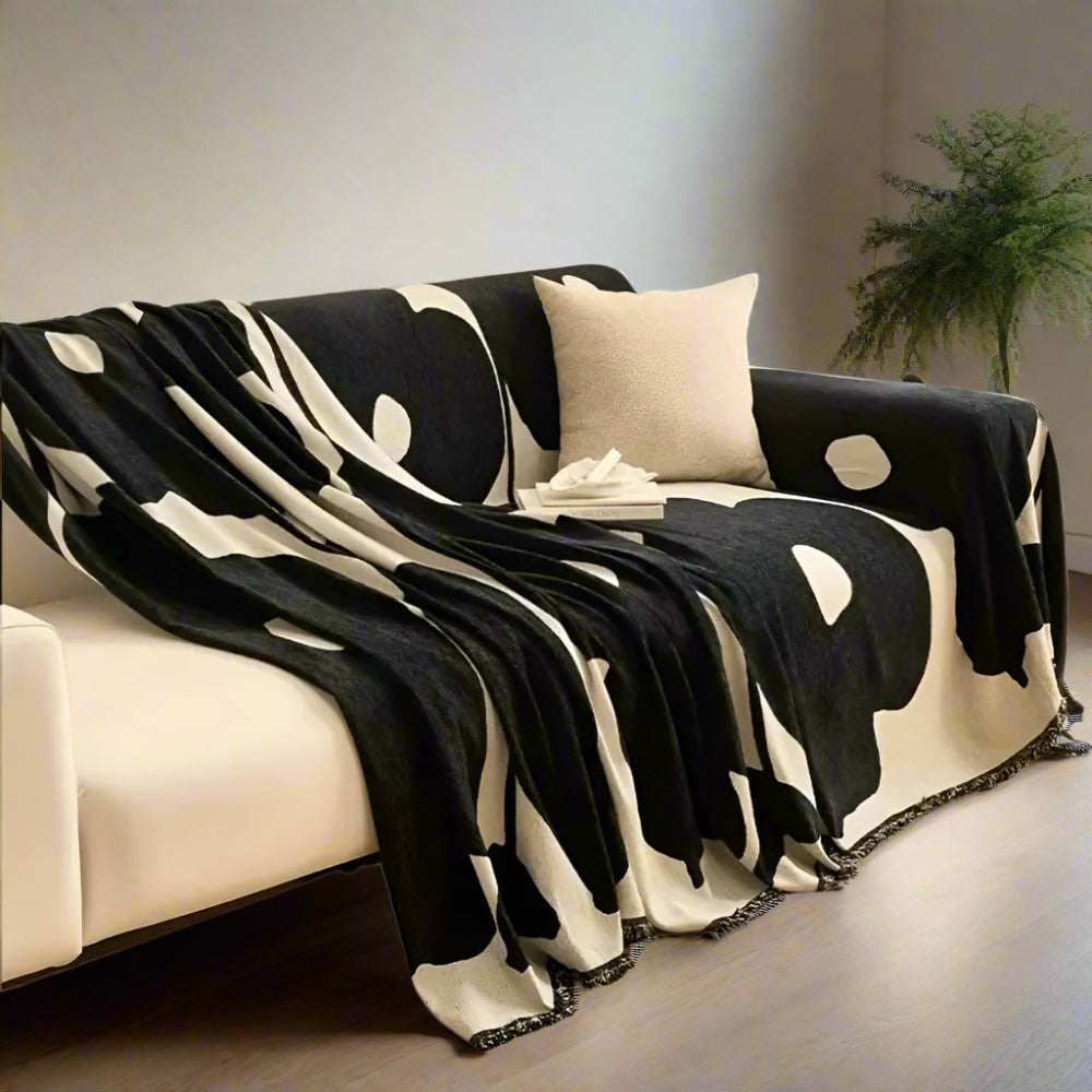BowLift | Monaco Woven Modern Art Sofa Cover