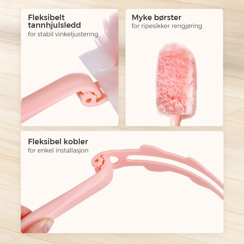 BowLift | Folding reusable dust brush for cleaning