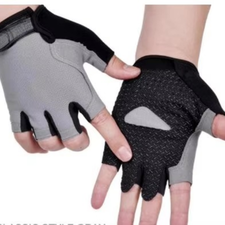 BowLift | Breathable Anti Slip Shock Absorbing Half Finger Cycling Gloves