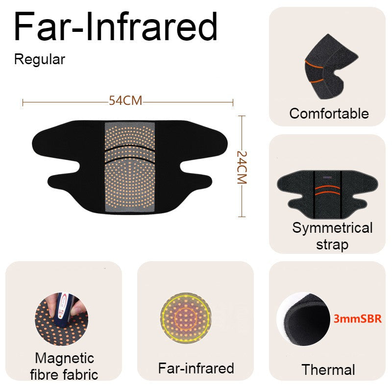 BowLift | Far Infrared Thermal Knee Warmer, with Super Warm Fabric & Bionic Carapace Design, for Winter, Travel & Outdoors