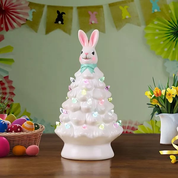 BowLift | Christmas Pink Bunny Tree