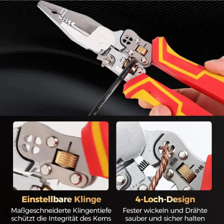 BowLift | 8-in-1 Stripping Plier with Voltage Tester