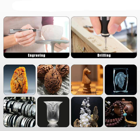 BowLift | Cordless Engraving Pen – Perfect for 50+ Surfaces & DIY Projects