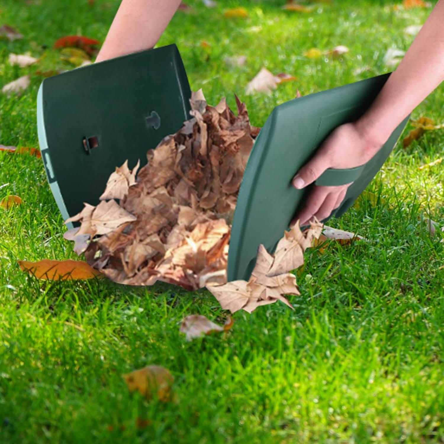 BowLift | Ergonomic Garden Waste Grabbers – Grass & Leaf Collector