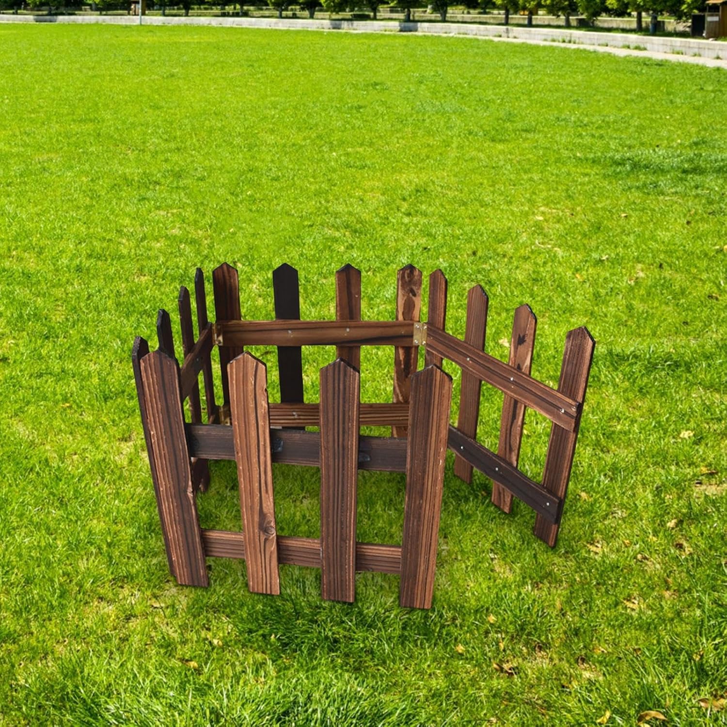 BowLift | Decorative wooden garden fence for flower beds and outdoor areas