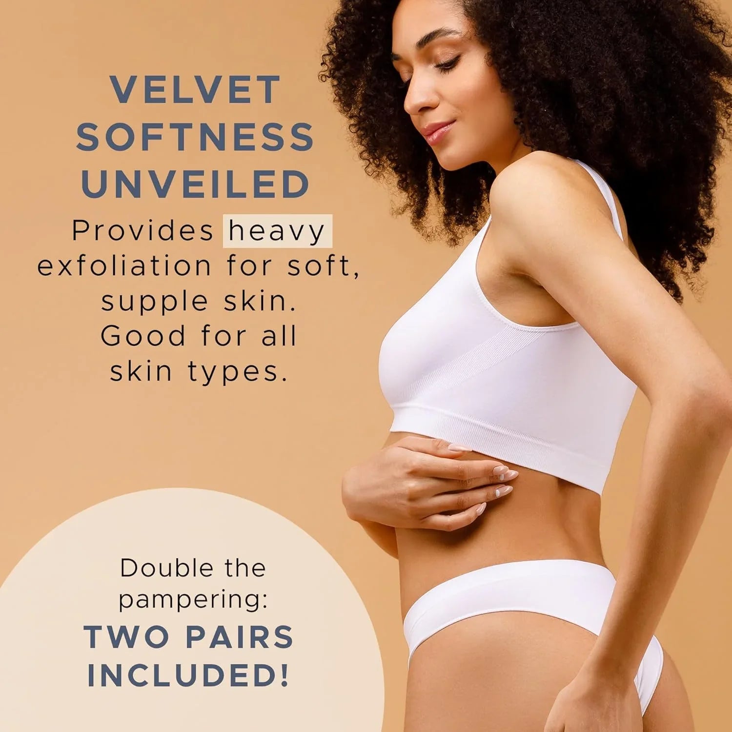 BowLift | Exfoliating Bath Gloves β Set of 2