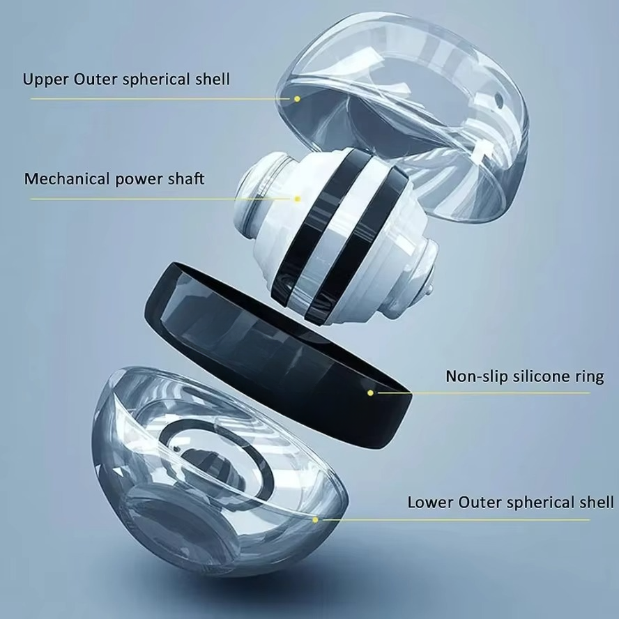 BowLift | Auto Start Gyro Ball Wrist and Forearm Exerciser Grip Strength Trainer