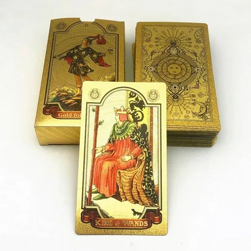 BowLift | Explore the Mystical World of Tarot Gold Foil Tarot
