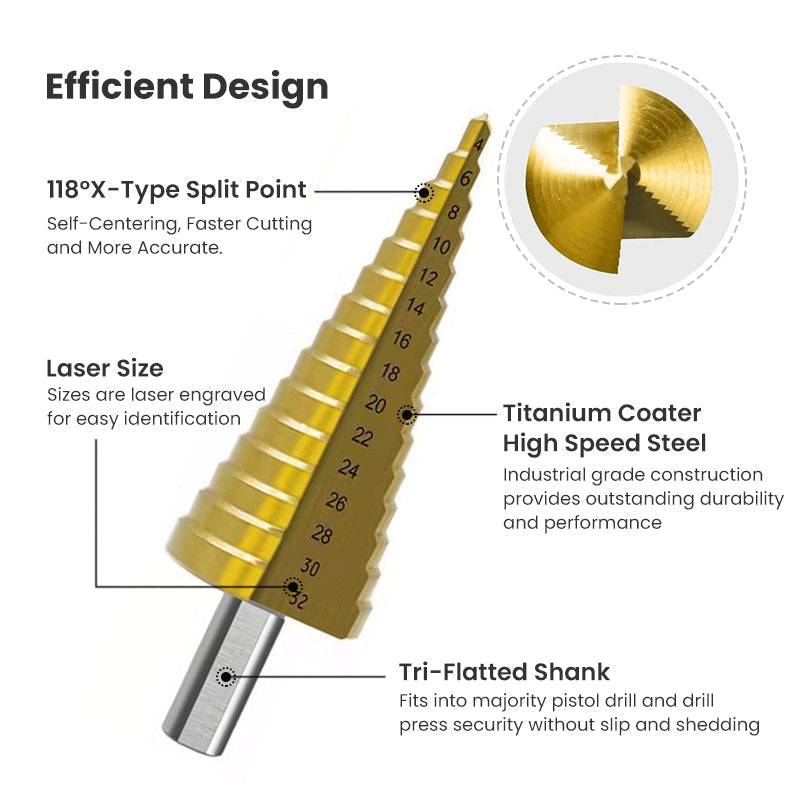 BowLift | High-Speed Reibpagode Saw Tooth Set (6 Pieces)