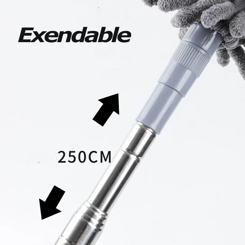 BowLift | Extendable washable curved microfiber duster