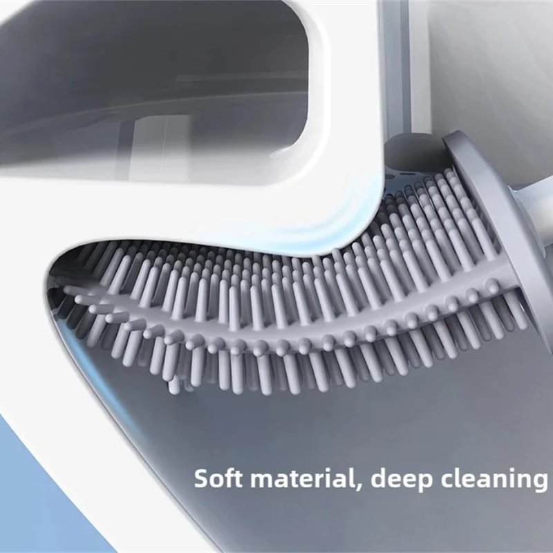 BowLift | Silicone Toilet Brush | Flexible, Long-Lasting Bristles for Advanced Bathroom Hygiene