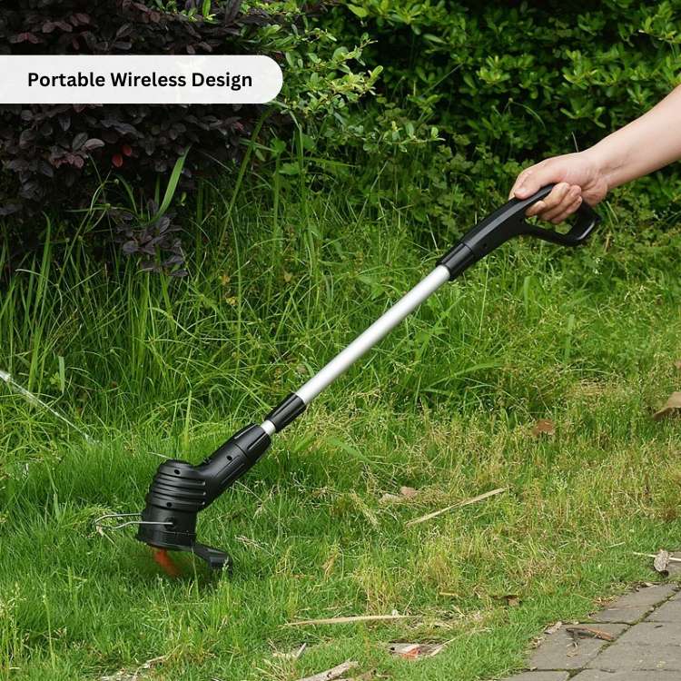 BowLift | Cordless Grass Trimmer with High-Power Battery - Lightweight Lawn Edger for Easy Yard Maintenance