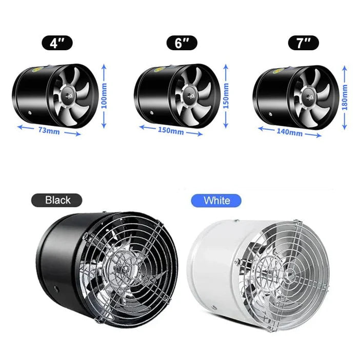BowLift | AirFlow MiniVent – Silent Wall Fan for Home or Office