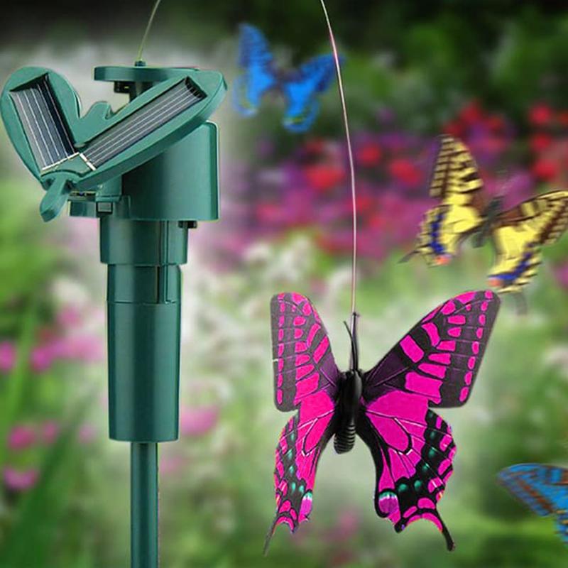 BowLift | Solar-powered dancing hummingbird and butterfly